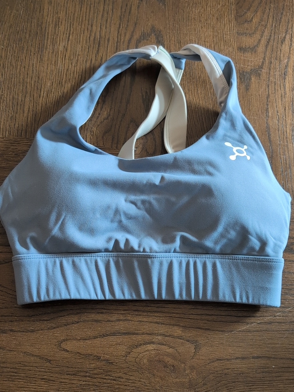 Light Blue Women's Sports Bra Orangetheory